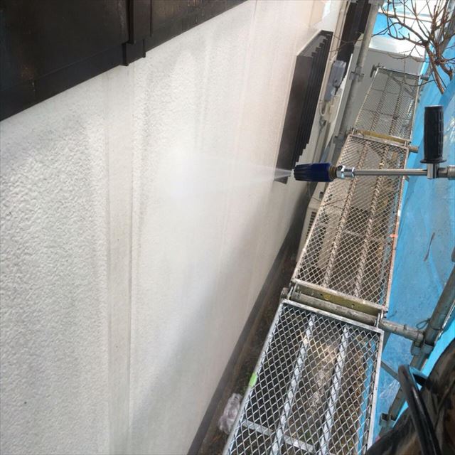 外壁洗浄20180304
